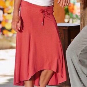 ATHLETA Pura Vida High-Low Midi Skirt